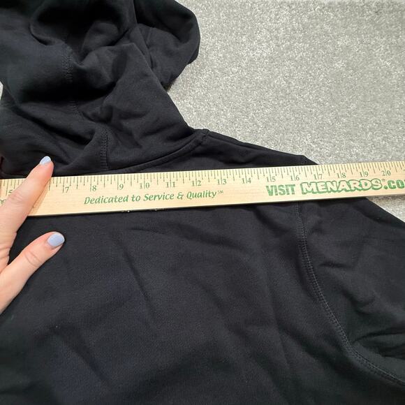 Pact NWT One For All Unisex Zip Hoodie Sweatshirt Black Sml Organic Sustainable - Picture 14 of 15